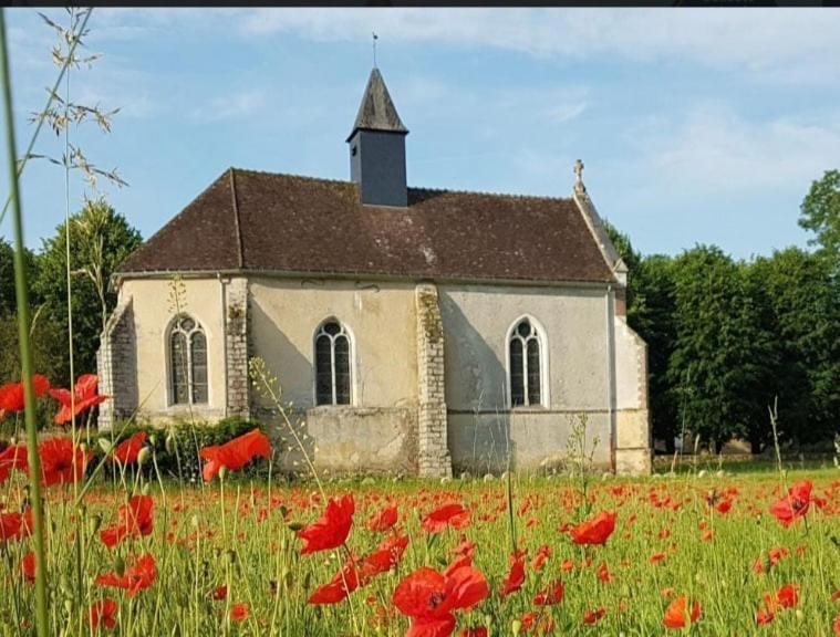 فيلا Le Refuge De Valprofonde Villeneuve-sur-Yonne المظهر الخارجي الصورة